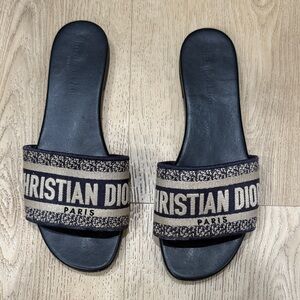 Christian Dior Canvas Sandals